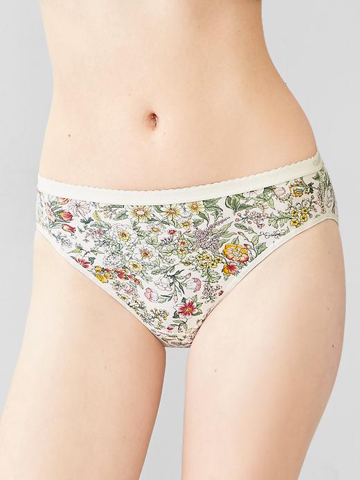 View large product image 1 of 1. Stretch Cotton High Leg Brief