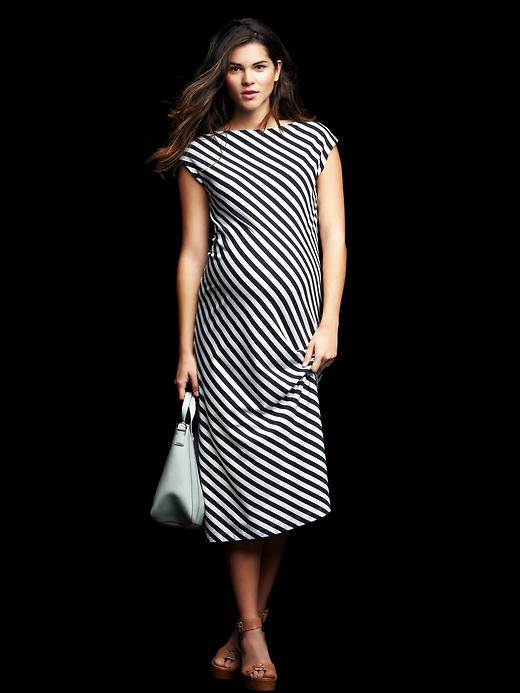 Image number 4 showing, Stripe midi dress