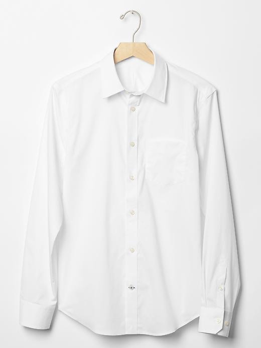 Image number 4 showing, Wrinkle-resistant solid shirt