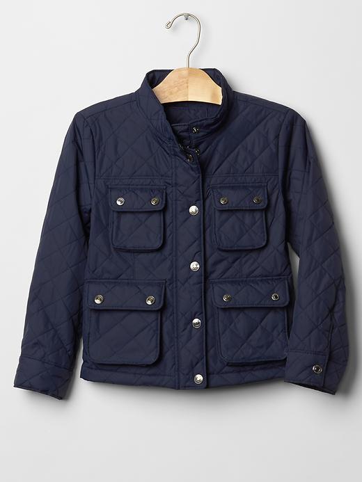 Image number 3 showing, Quilted field jacket