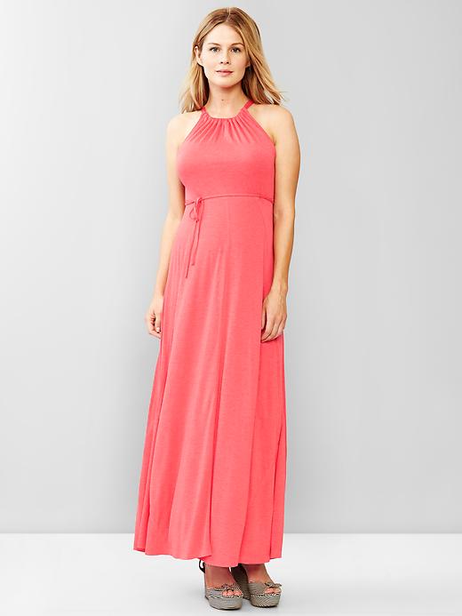 Image number 1 showing, Panel maxi dress