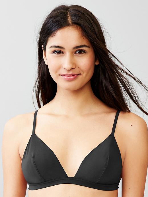 Image number 3 showing, Unlined convertible triangle bra