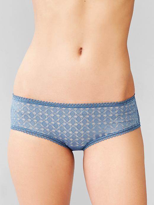 Image number 1 showing, Crochet lace hipster tanga