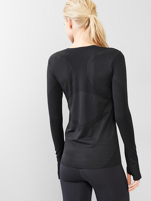 View large product image 2 of 4. GapFit Motion long-sleeve tee