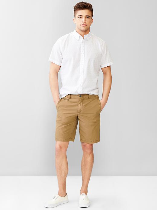 Image number 3 showing, Solid beach shorts (10")