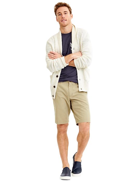 Image number 5 showing, Lived-in flat front shorts (10")