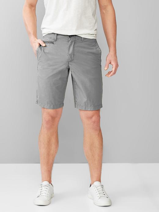 Image number 6 showing, Solid beach shorts (10")