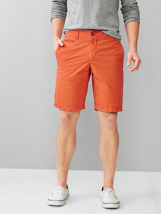 Image number 9 showing, Solid beach shorts (10")