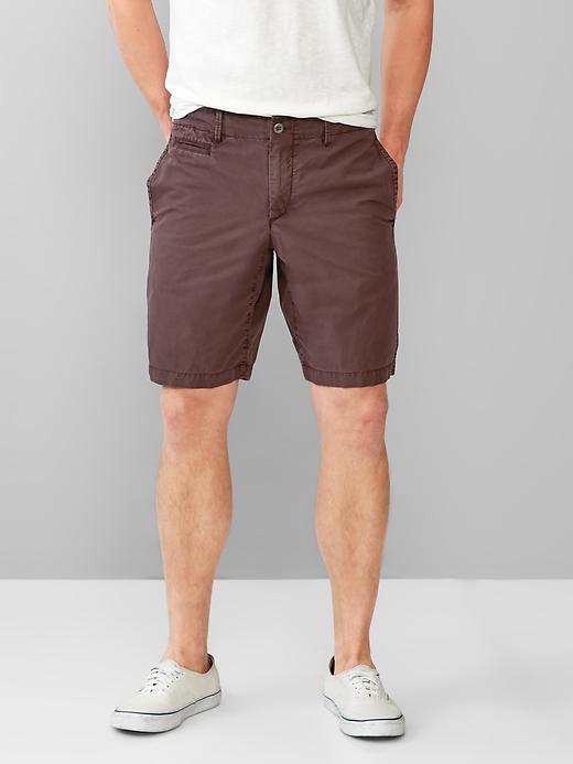 Image number 5 showing, Solid beach shorts (10")