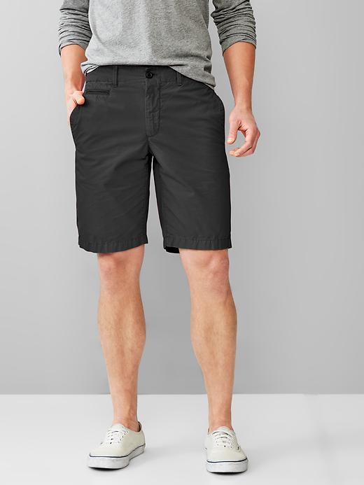 Image number 8 showing, Solid beach shorts (10")