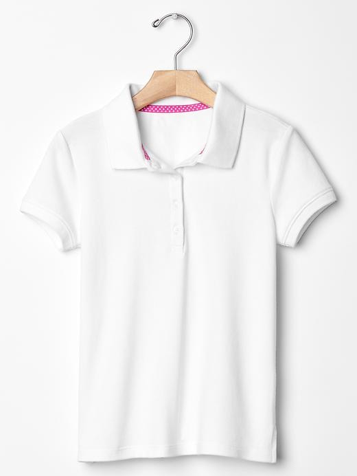 Image number 7 showing, Solid pique polo