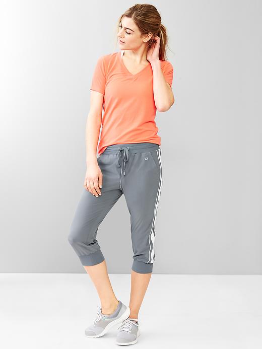 Image number 5 showing, GapFit cropped woven joggers
