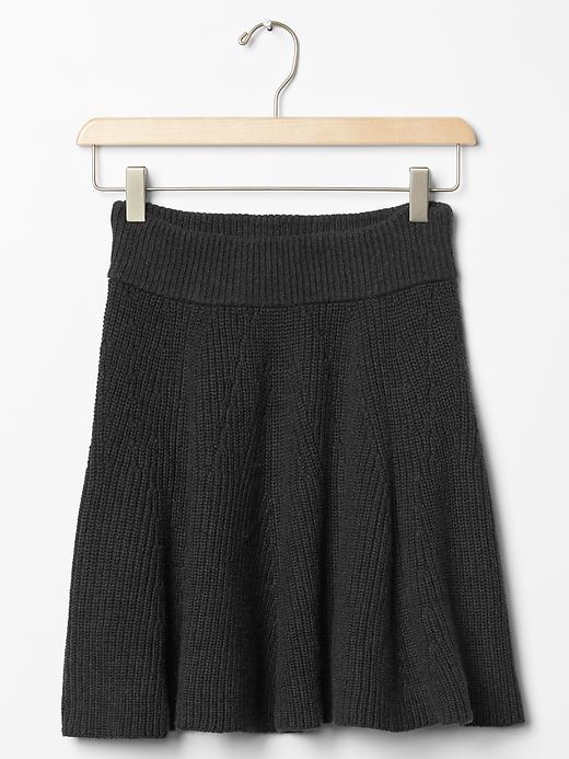 Image number 6 showing, Knit flare skirt