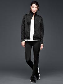 View large product image 3 of 4. GapFit quilted bomber jacket