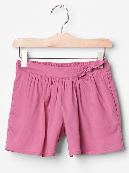 Image number 3 showing, Knot bow soft shorts
