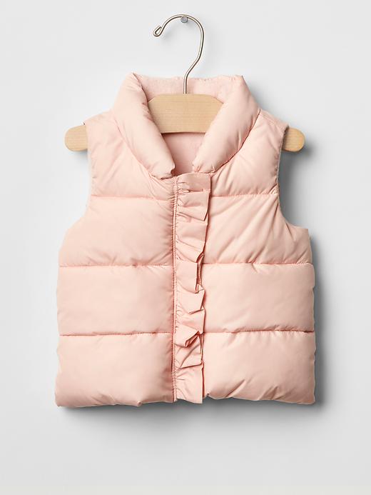 Image number 1 showing, Ruffle vest