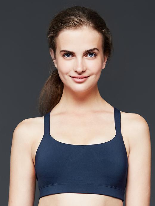 Image number 9 showing, Low impact kissing-back sports bra