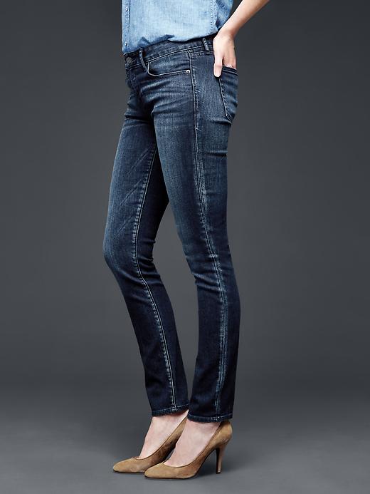 Image number 3 showing, 1969 deep indigo always skinny jeans