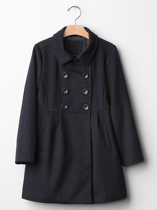 View large product image 1 of 1. Solid peacoat