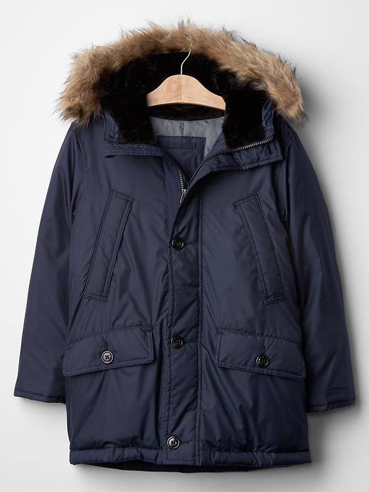 View large product image 1 of 1. Warmest down parka