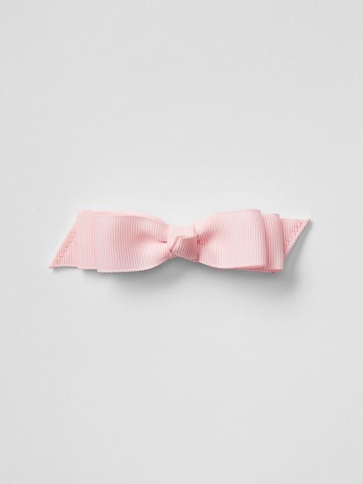 View large product image 1 of 1. Small double bow hairclip