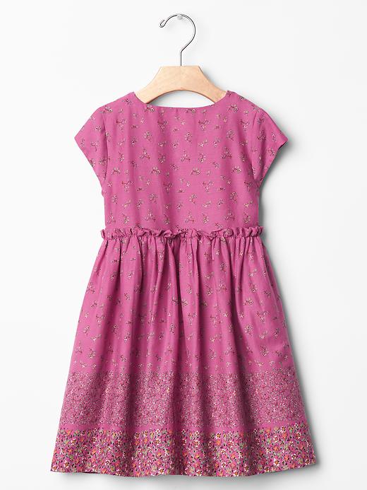 Image number 2 showing, Floral dobby fit & flare dress