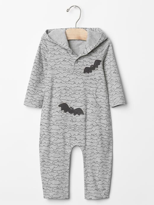 Image number 1 showing, Hooded bat one-piece