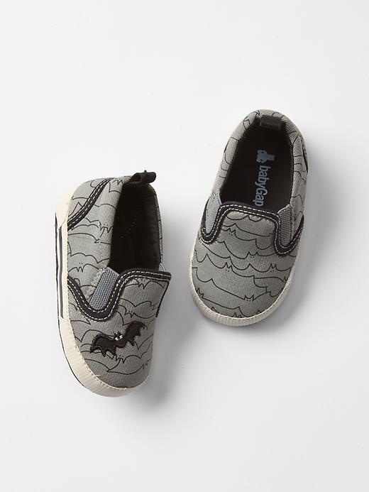 View large product image 1 of 1. Bat slip-on sneaker