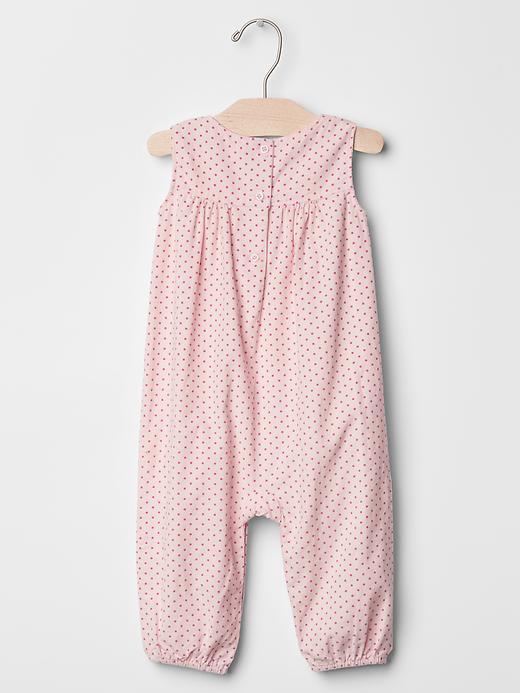 Image number 2 showing, Cord polka-dot one-piece