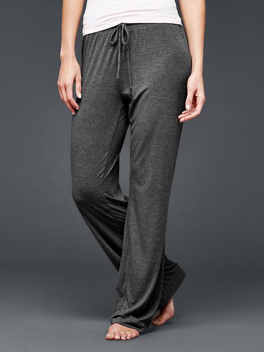 View large product image 1 of 1. Pure Body straight-leg pants