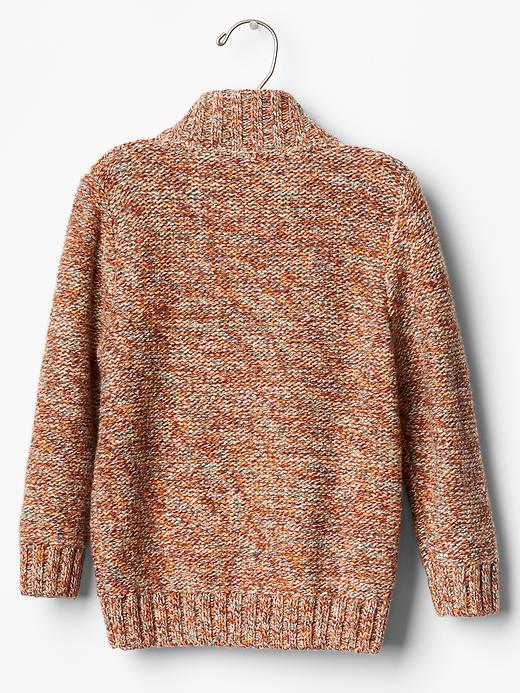 Image number 2 showing, Marled mockneck sweater
