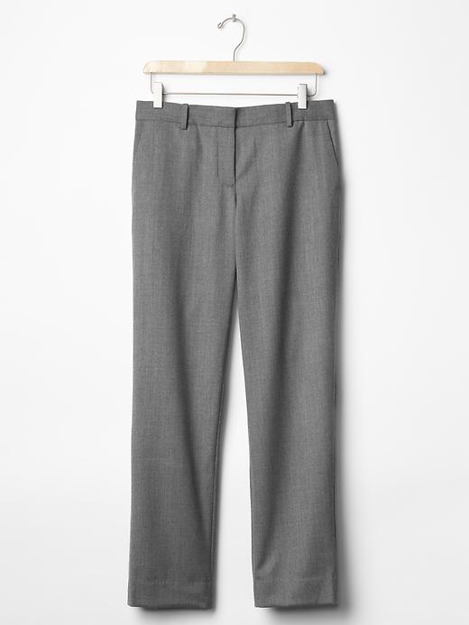 Image number 5 showing, Heathered true straight pants