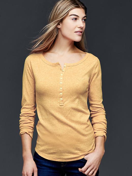 View large product image 1 of 1. Boatneck henley
