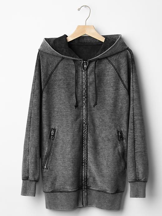 Image number 6 showing, Washed zip hoodie