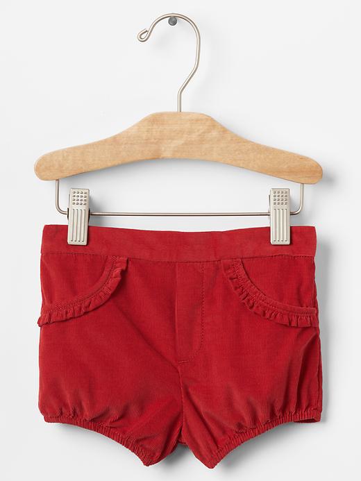 Image number 1 showing, Picot trim cord bubble shorts