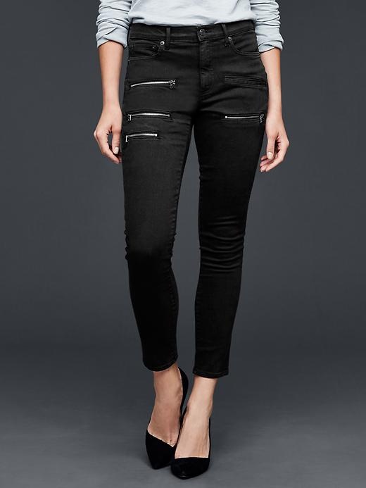 Image number 1 showing, 1969 resolution true skinny zip jeans