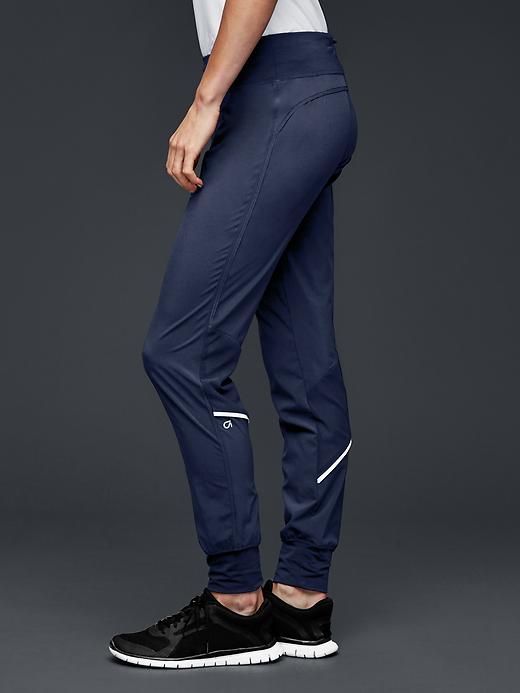Image number 3 showing, GapFit woven street joggers
