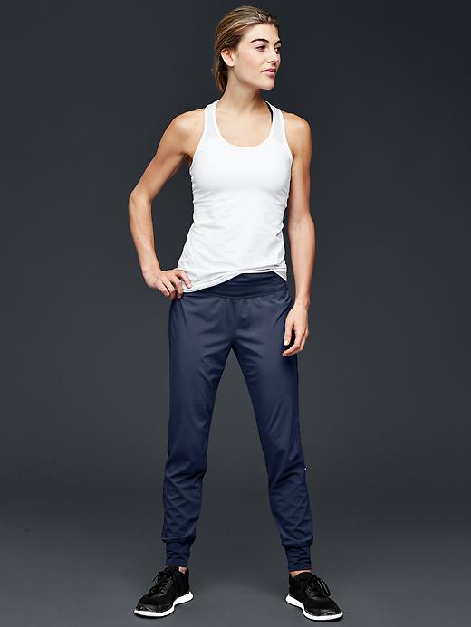 Image number 4 showing, GapFit woven street joggers