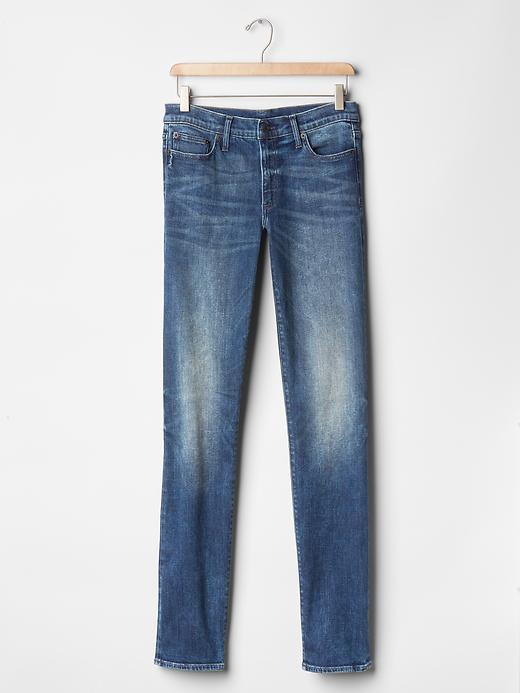 Image number 6 showing, 1969 resolution selvedge slim straight jeans