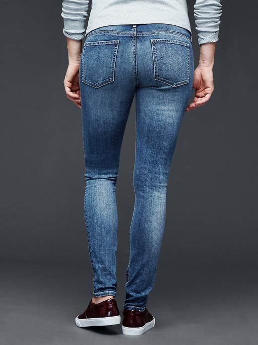 Image number 2 showing, STRETCH 1969 full panel true skinny jeans