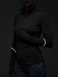 View large product image 7 of 7. GapFit quarter-zip pullover
