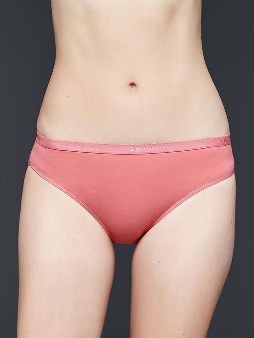 Image number 7 showing, Stretch Cotton High Leg Brief
