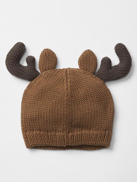 View large product image 1 of 1. Reindeer beanie