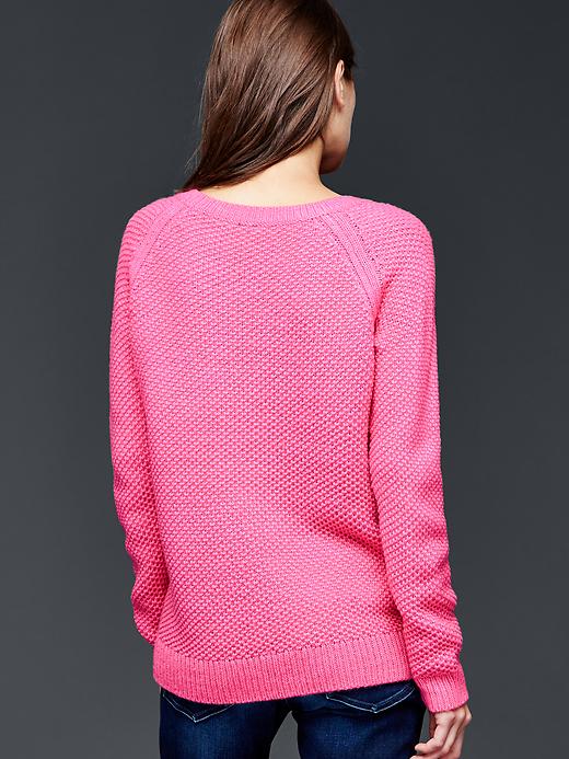 Image number 2 showing, Textural pullover sweater