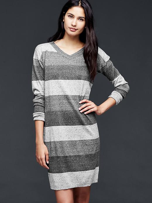 View large product image 1 of 1. Heathered sweater dress
