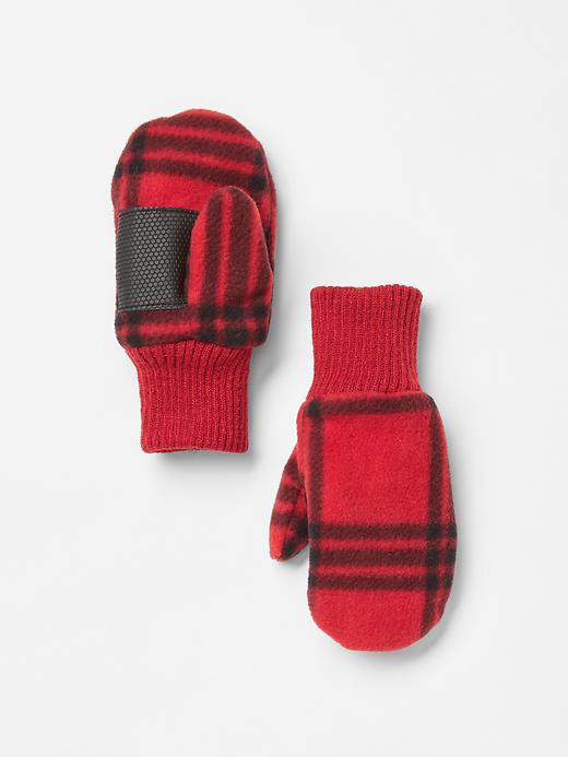 View large product image 1 of 1. Fleece mittens