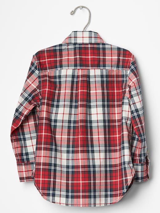 View large product image 2 of 3. Plaid shirt