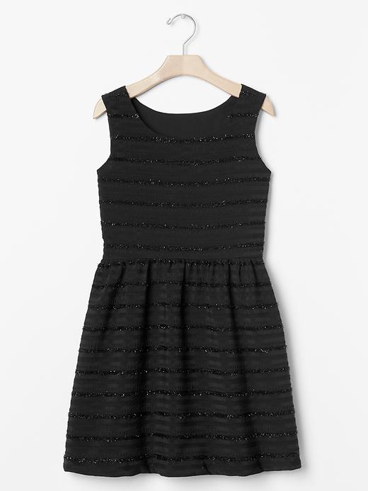 Image number 3 showing, Sparkle stripe fit & flare dress