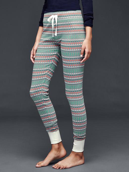 Image number 6 showing, Adult Printed Cotton Leggings