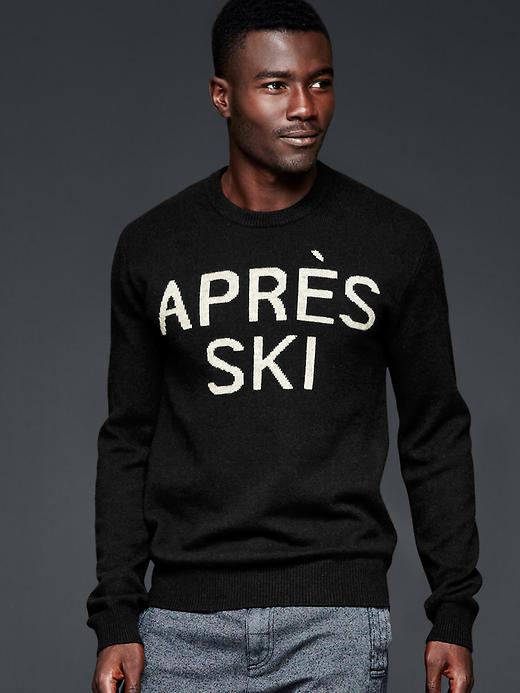 Image number 1 showing, Apr&egraves ski lambswool sweater